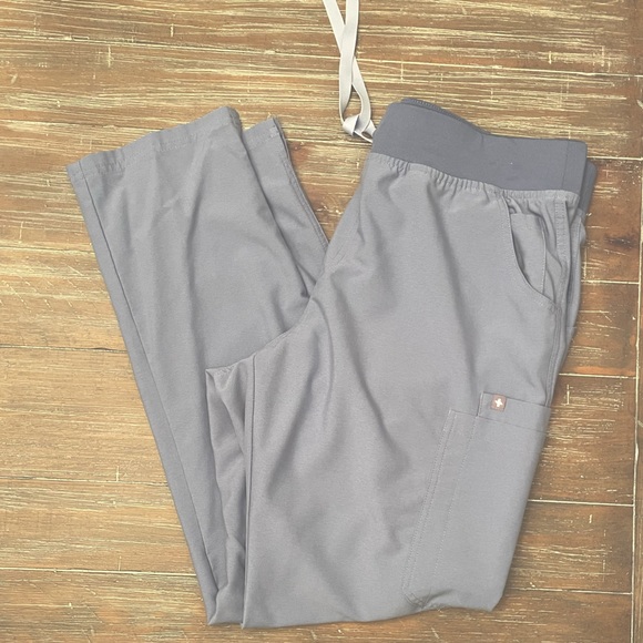Figs Pants & Jumpsuits Figs Vapor Blue Yola 2 Scrub Pants Poshmark